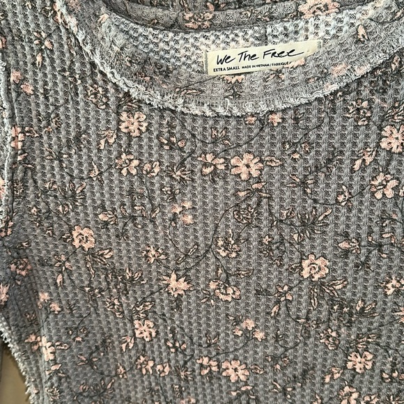 FREE PEOPLE WE THE FREE PRETTY LITTLE THERMAL - SAGE COMBO - Picture 3 of 4